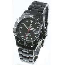 BLACK Fashionable TOY WATCH - Good Quality with Batteries included