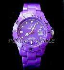 PURPLE Fashionable TOY WATCH - Good Quality with Batteries included
