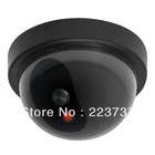 Fake Dome CCTV Security Camera With Red Flashing Light