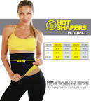 HOT SHAPERS NEOPRENE SLIMMING FAT BURNING PANTS WITH TOP & BELT - 3 PIECE