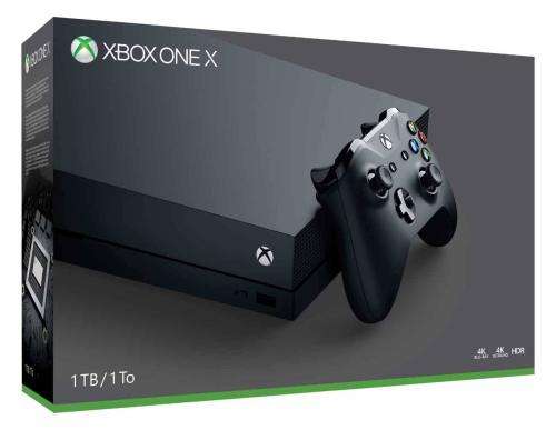 Xbox one X 4K UHD console with games