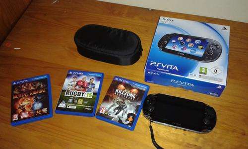 PS Vita Console + Games + Accessories