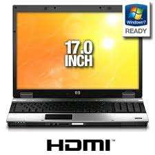 17 Inch Full HD 1200p + Dreamcolor! HP 8730W Elitebook Workstation, Quad Core, 500GB, Nvidia