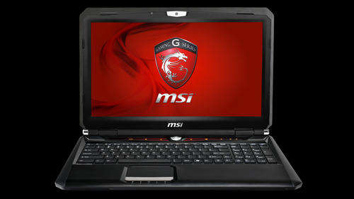 ** Full HD 1080p Gaming Laptop** MSI GX60 G-Series Laptop Quad Core, 750GB HDD, 8GB RAM, 2GB Radeon