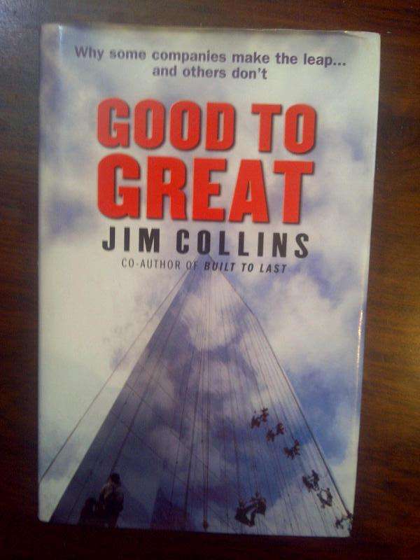 GOOD TO GREAT.