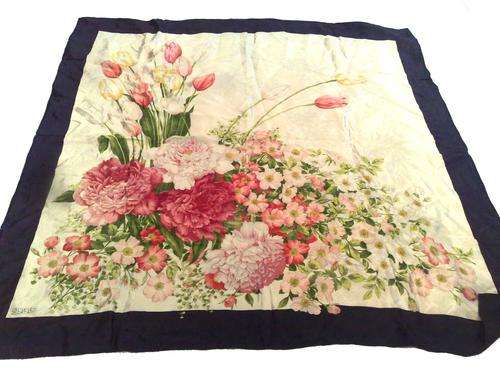 100%  GENUINE Silk Summer Scarf / Wrap Made in Italy