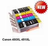 CANON PG 450 CLI451 FULL SET GENERIC INKS NOT GREY