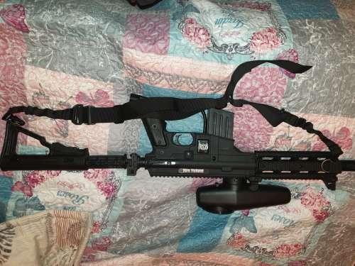 tippmann sierra one self defence paintball gun including extras