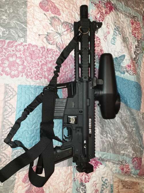 tippmann sierra one self defence paintball gun including extras