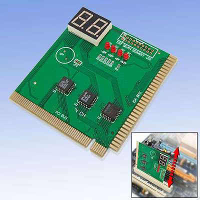PCI Motherboard Analyzer Diagnostic Debug Card Test POST for All Destop Computer Power on self test