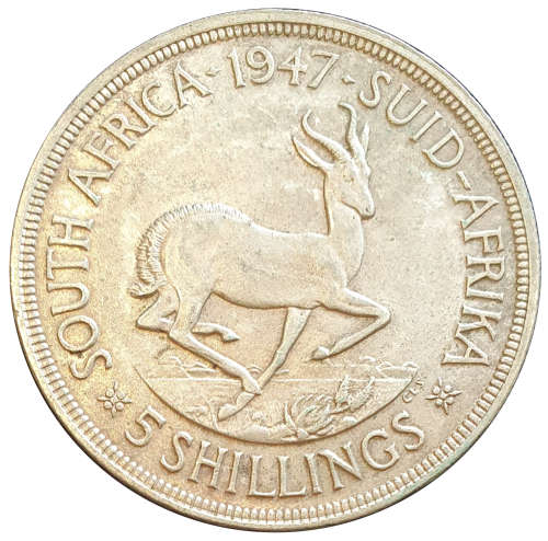 1947 Five Shillings - Beautiful