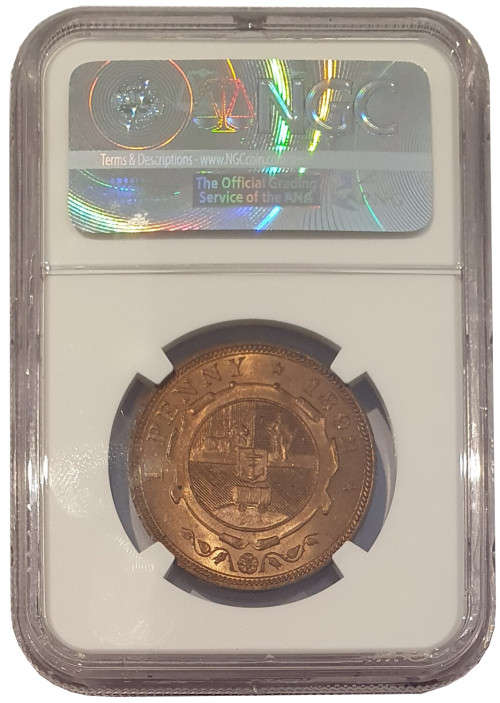 1892 Penny MS64 RB