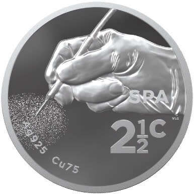 2020 Proof Silver Tickey (2 1/2c) - Retinal Cryoprobe (Sealed)