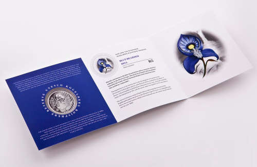 2016 Colored Silver R5 - Blue Bearded Disa - Sealed