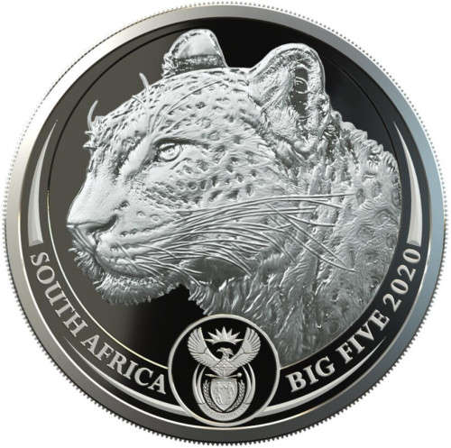 2020 Big 5 series I Leopard Silver Privy Set