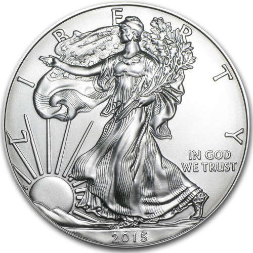 2015 American Silver Eagle (Capsule included)