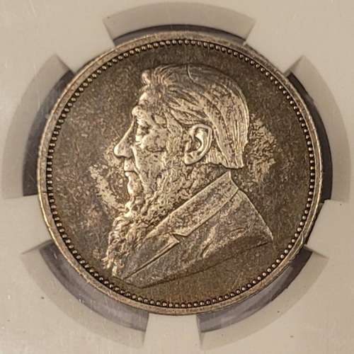 1892 2 Shillings AU50