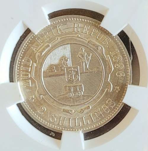 1896 2 Shillings MS63