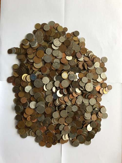 Bulk Lot of International coins
