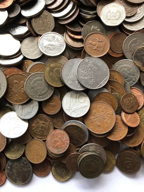 Bulk Lot of International coins