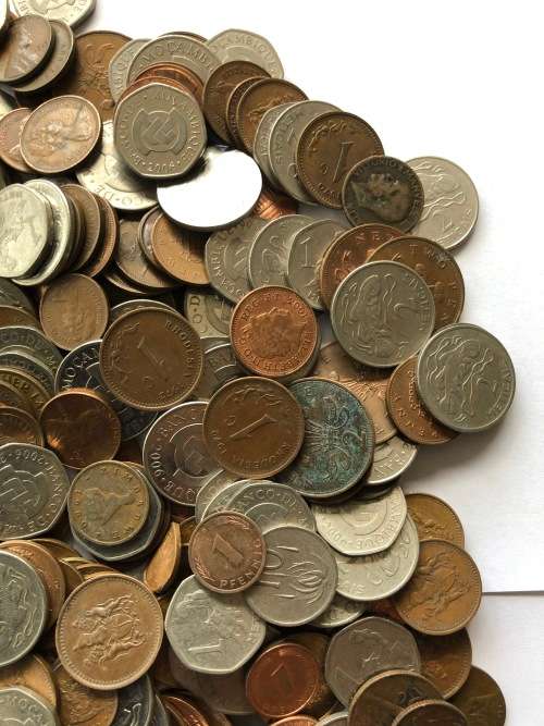 Bulk Lot of International coins