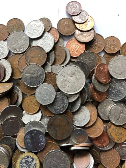 Bulk Lot of International coins