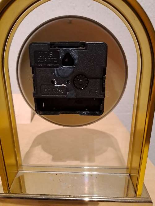 Retro mantel clock