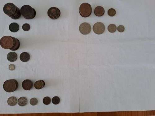 Lot of UK pre-decimal coins ** Low start R1 for 97 coins