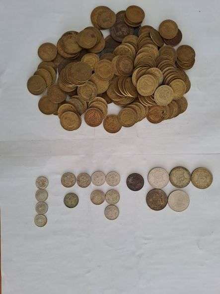 HUGE RSA First Decimal Issue collection - 18 silver coins and over 100 Brass coins