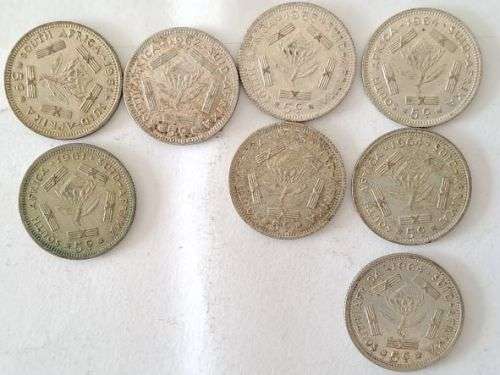 HUGE RSA First Decimal Issue collection - 18 silver coins and over 100 Brass coins