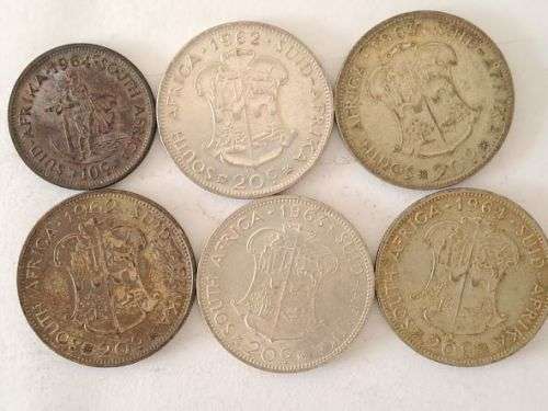 HUGE RSA First Decimal Issue collection - 18 silver coins and over 100 Brass coins