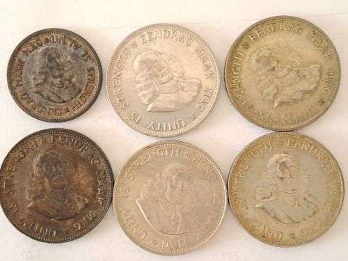 HUGE RSA First Decimal Issue collection - 18 silver coins and over 100 Brass coins