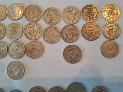 Large collection of 180+ Union of SA bronze and silver coins