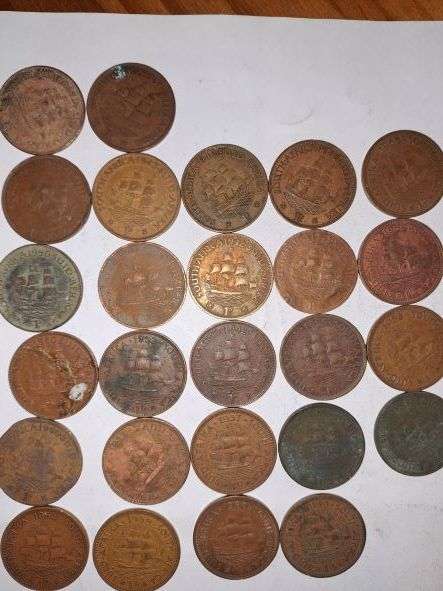 Large collection of 180+ Union of SA bronze and silver coins