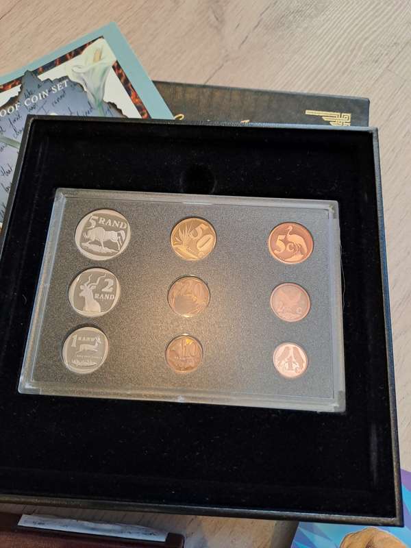 3 x SA Mint Proof sets 1995, 1997 and 2000
