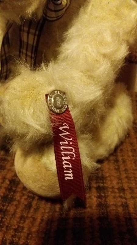 Russ Bear Platinum Collection "William"