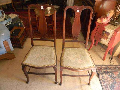 Edwardian Hall Chairs
