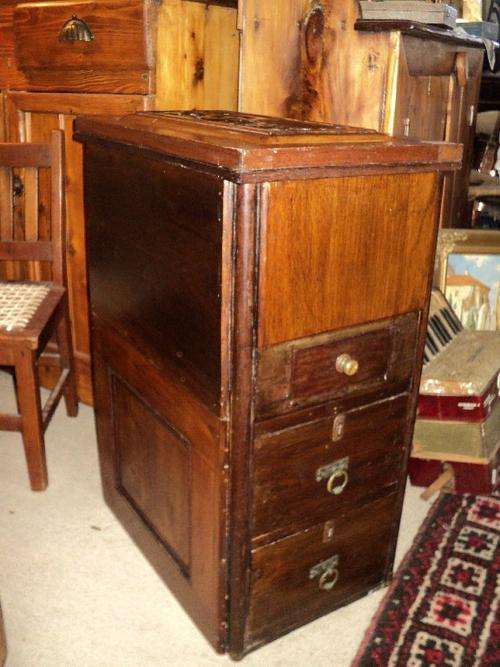 Stunning Mahogany Sewing Cabinet