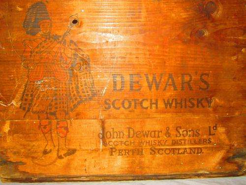 DEWAR'S CRATE