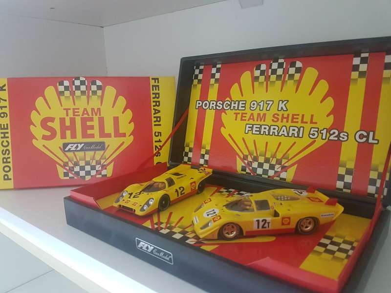 Fly team Shell Porche and Ferrari set