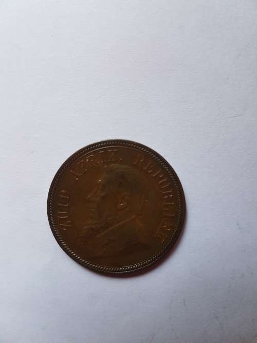 1892 Zuid Afrik. Republiek 1 penny