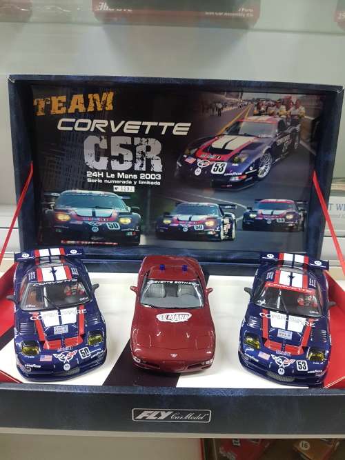 Fly Corvette C5 3 car box collector set