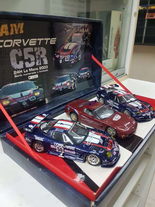 Fly Corvette C5 3 car box collector set