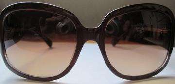 Women's Coach Sunglasses. NWOB or tags, brown with gold Coach signature logo