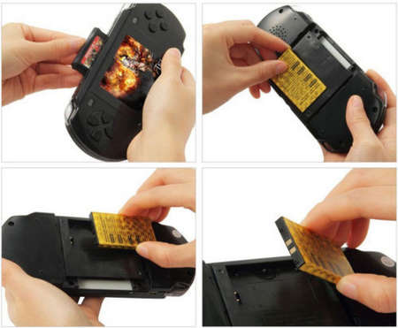 PVP Game Console. 2nd Generation 3.0" TFT Color Display. Colours: Black, Blue, Green, Sky Blue & Red