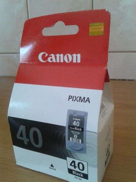 Canon PIXMA pg-40 black ink