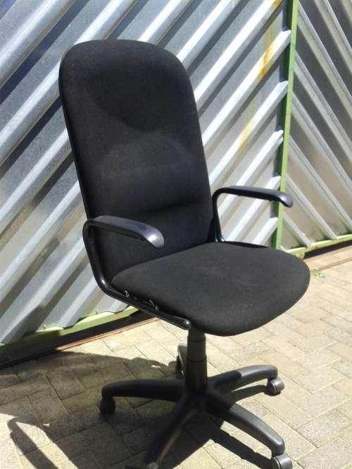 Office Chair Black Fabric