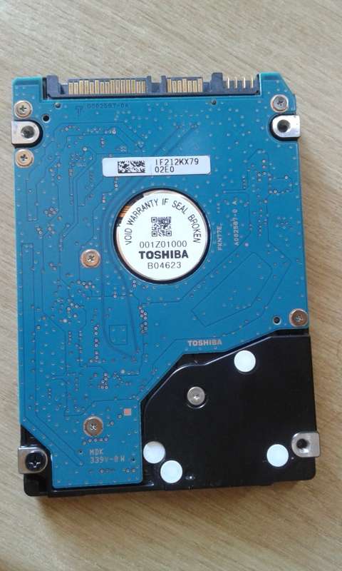 Toshiba MK2556GSY 250GB SATA 2.5" 7200rpm Laptop Hard Disk Drive