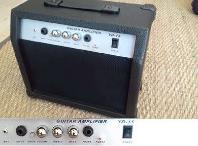 YD15 15 watt guitar amplifier with MP3 input (24h-48h SA delivery )