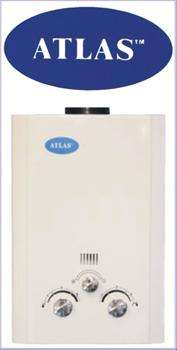 10L Per Min Battery Ignite Gas Water Heater / Geyser